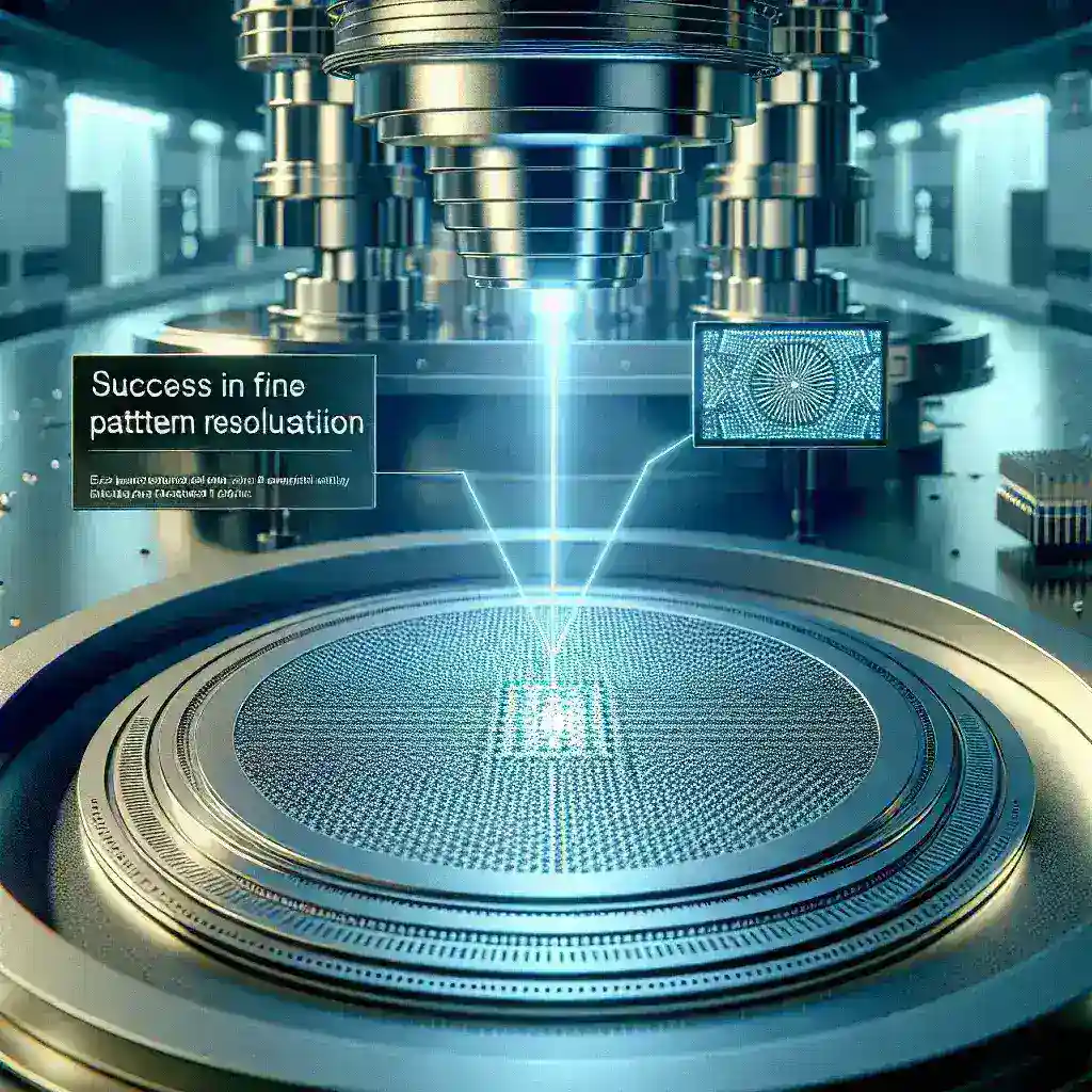 "大日本印刷のEUV露光対応フォトマスクの微細パターン解像技術の革新に関する画像"