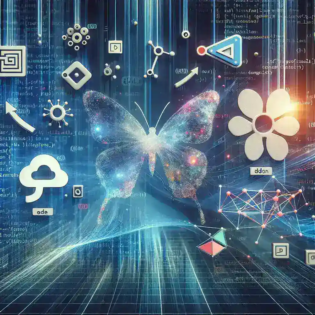 "プログラミング言語Dartを使用したFlutterフレームワークとTensorFlowを組み合わせたクロスプラットフォームAI開発の挑戦を示す画像"